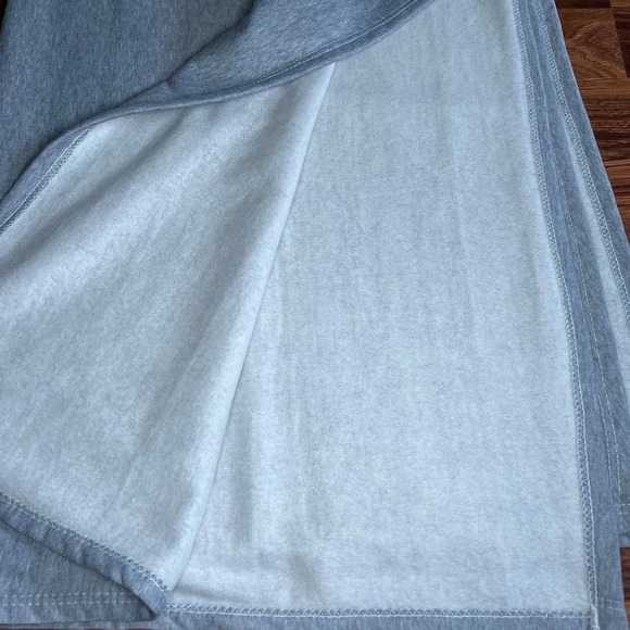 Sackcloth & Ashes Gray Throw Blanket Everyone Is Someone - Picture 3 of 6